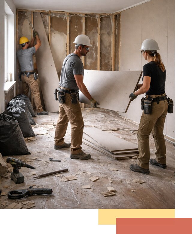 Демонтаж стеновых панелей в Елизово быстро и аккуратно