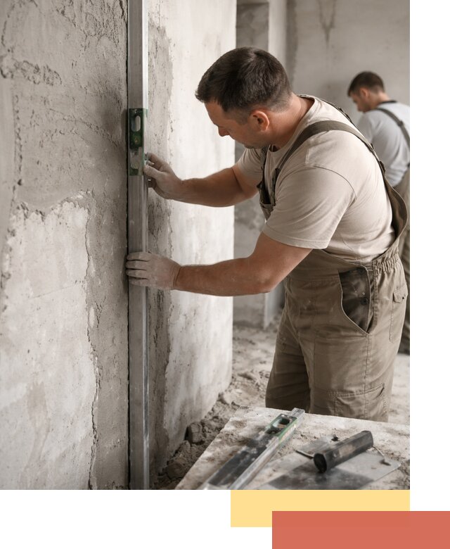 Установка штукатурных маяков в Елизово с гарантией качества