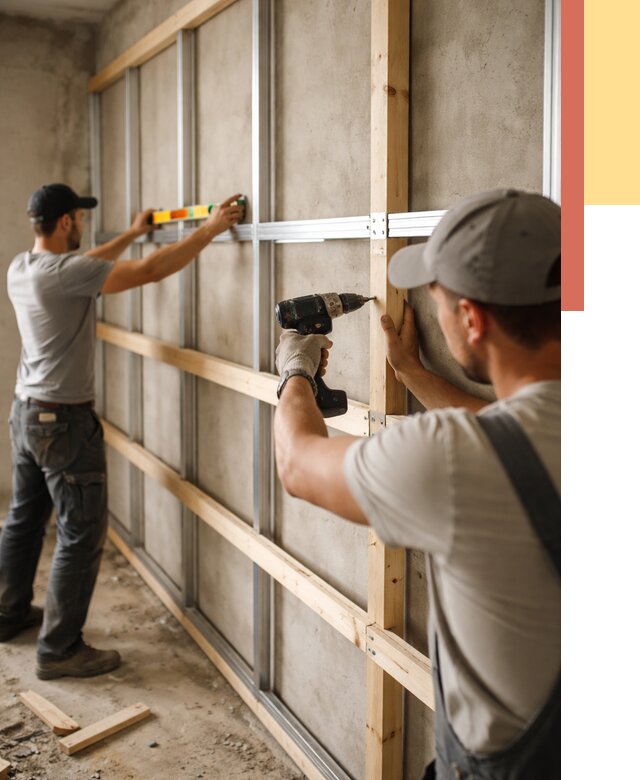 Устройство обрешетки под панели в Елизово от 2127 руб. — монтаж под ключ | ОТДЕЛОЧНИК-Лзв