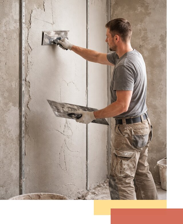 Штукатурка стен гипсовая в Елизово — качественный и быстрый монтаж