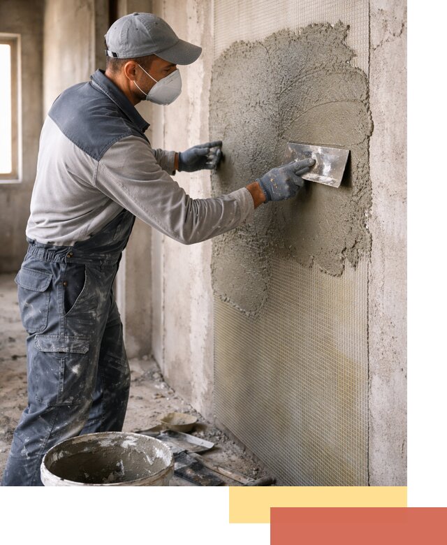 Штукатурка стен по сетке в Елизово под ключ качественно и быстро