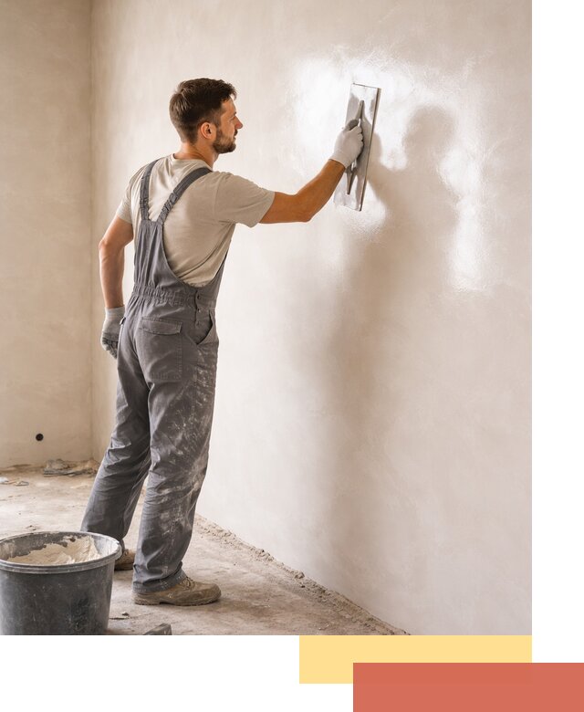 Глянцевание штукатурки стен в Елизово профессионально и быстро