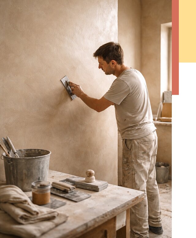 Марокканская штукатурка таделакт в Елизово под ключ от 4254 руб. | ОТДЕЛОЧНИК-Лзв