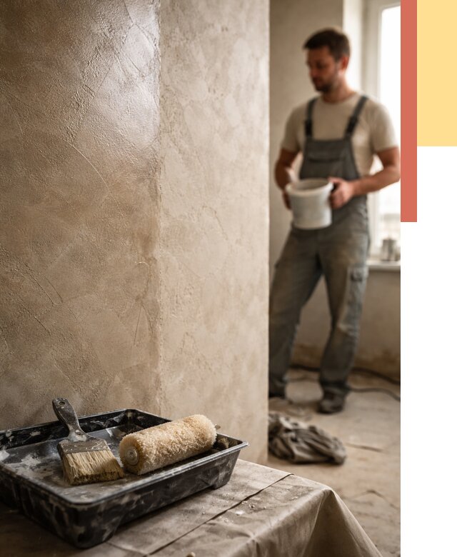 Нанесение воска на штукатурку в Елизово от 3545 руб. | Услуги ОТДЕЛОЧНИК-Лзв