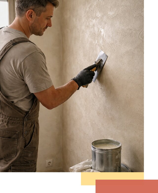 Нанесение воска на штукатурку в Елизово для защиты и блеска