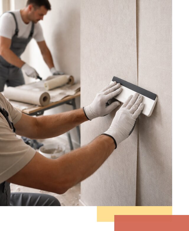 Поклейка обоев под покраску в Елизово профессионально и быстро