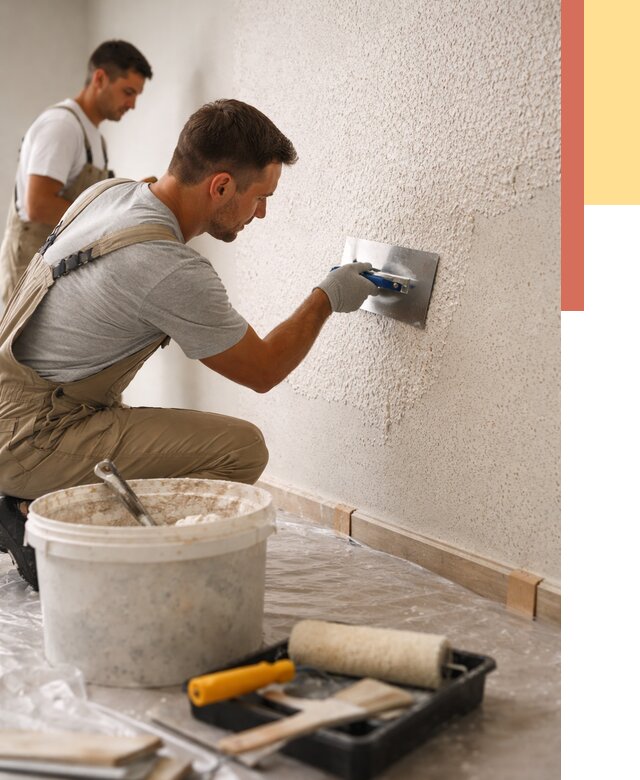 Нанесение жидких обоев в Елизово от 7596 руб./м2 — быстро и недорого | ОТДЕЛОЧНИК-Лзв