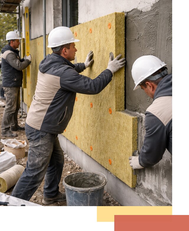 Утепление стен минватой в Елизово — тепло и звукоизоляция