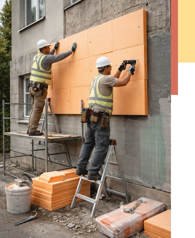 Утепление стен пеноплексом в Елизово от 1874 руб./м2 — быстро и недорого | ОТДЕЛОЧНИК-Лзв