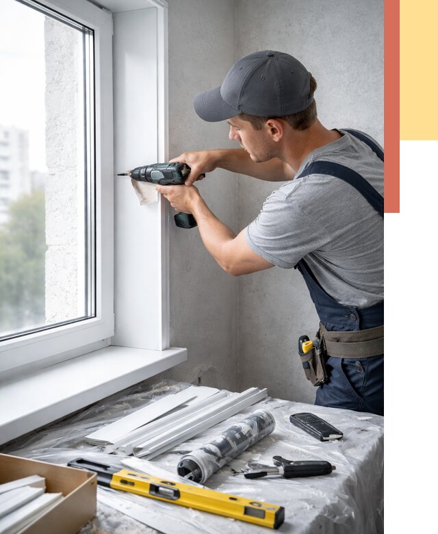 Установка пластиковых откосов в Елизово от 2279 руб. | ОТДЕЛОЧНИК-Лзв монтаж, быстро и недорого