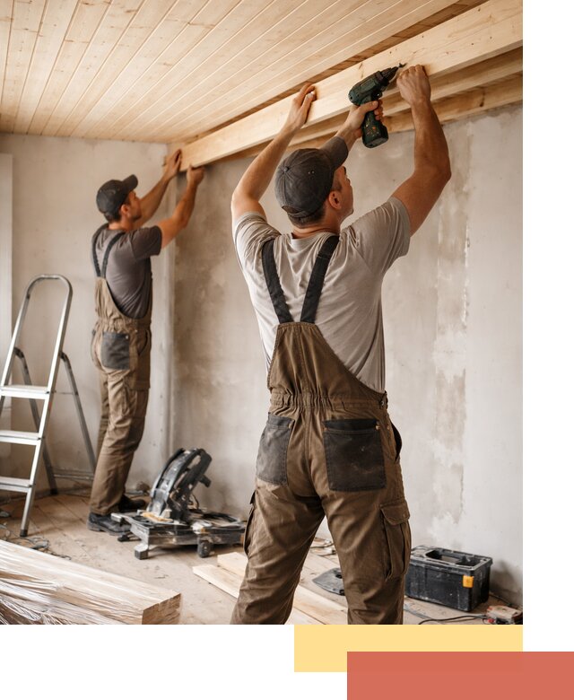 Монтаж потолка из вагонки в Елизово профессионально и аккуратно