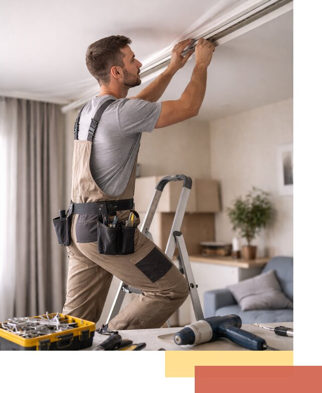 Ремонт натяжных потолков в Елизово — качественно и оперативно