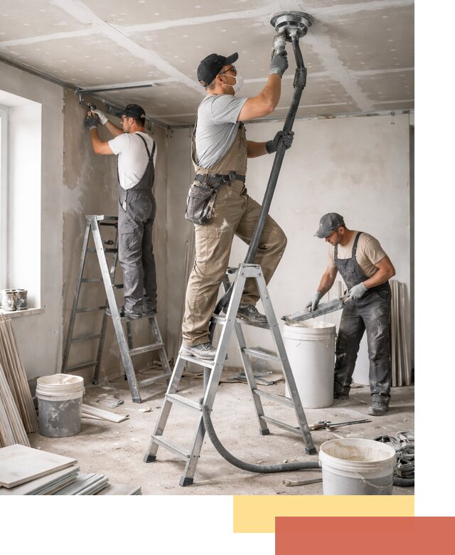 Ремонт потолка из гипсокартона в Елизово: быстрый и качественный монтаж