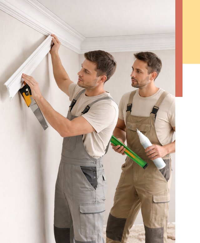 Монтаж потолочного плинтуса в Елизово от 2329 руб. — быстро и недорого | ОТДЕЛОЧНИК-Лзв